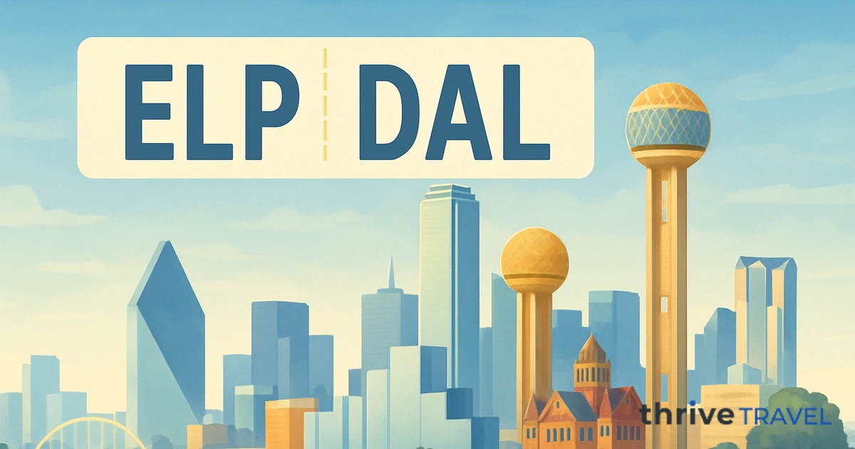 El Paso to Dallas