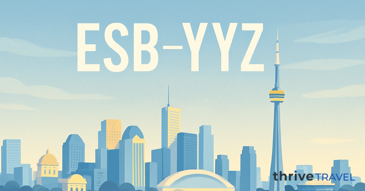 Ankara to Toronto
