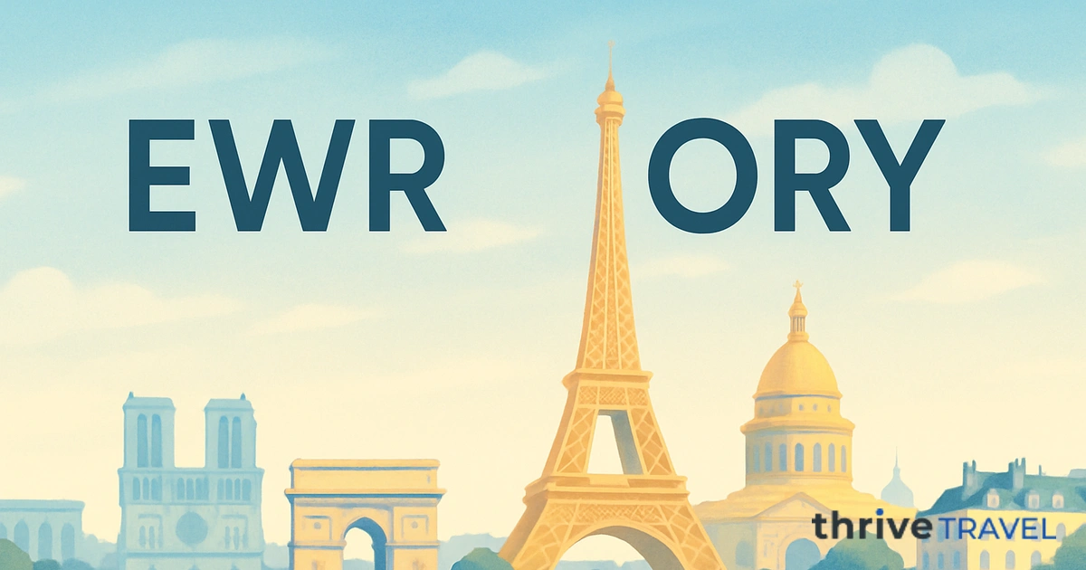 Newark to Paris