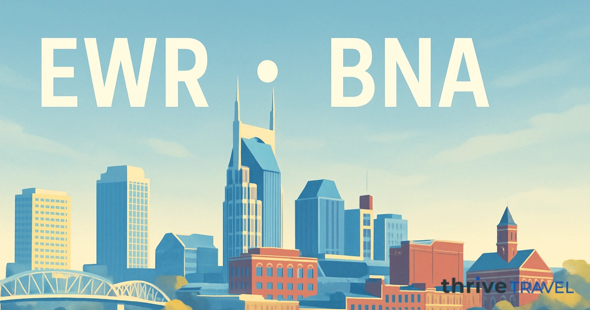 Newark to Nashville