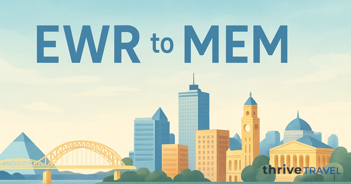 Newark to Memphis