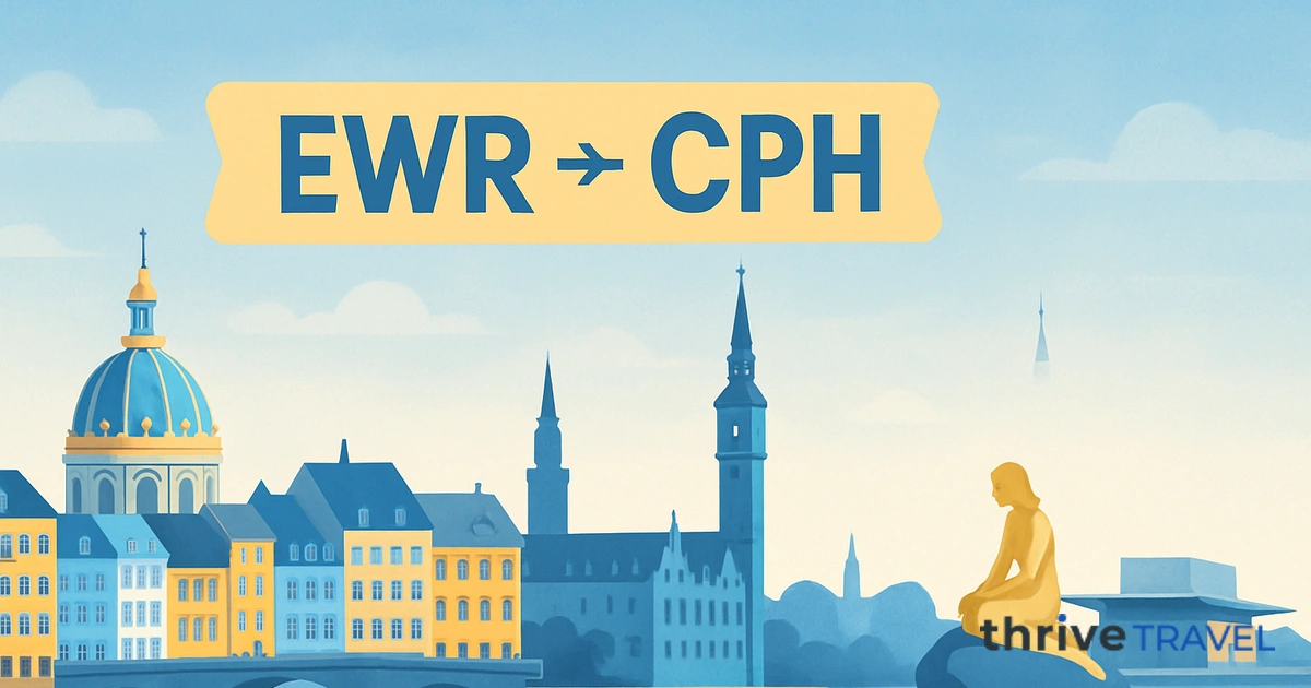 Newark to Copenhagen