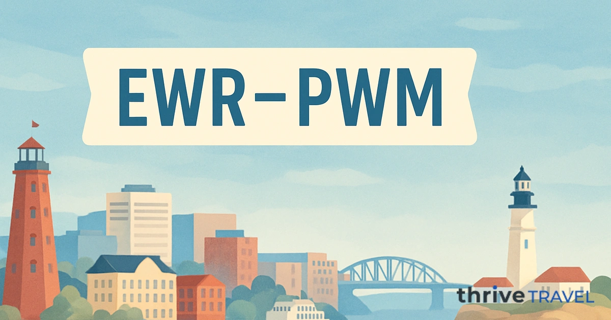 Newark to Portland