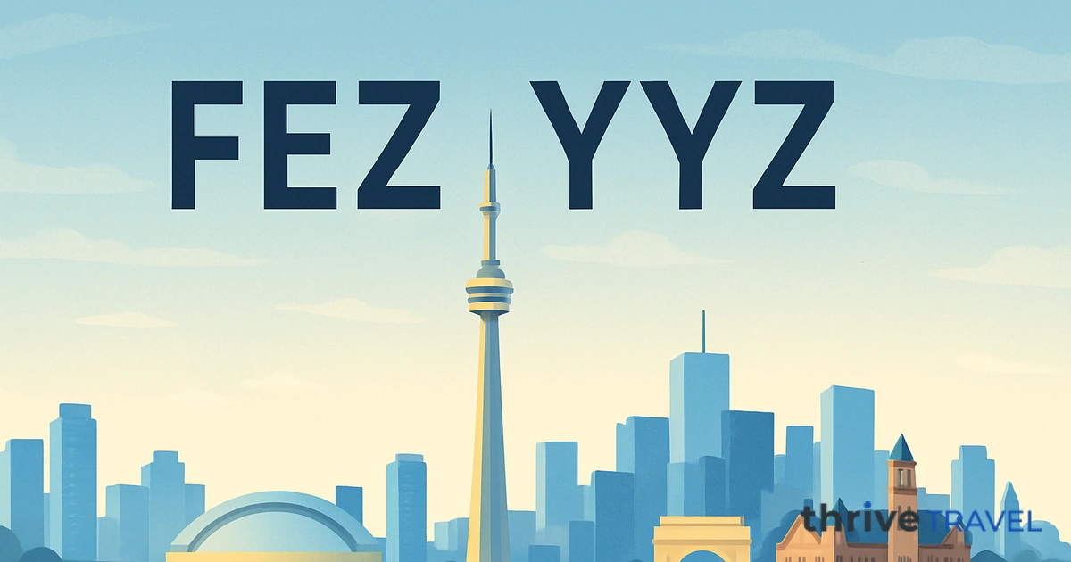 Fez to Toronto