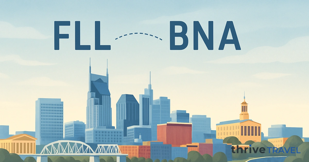 Fort Lauderdale to Nashville