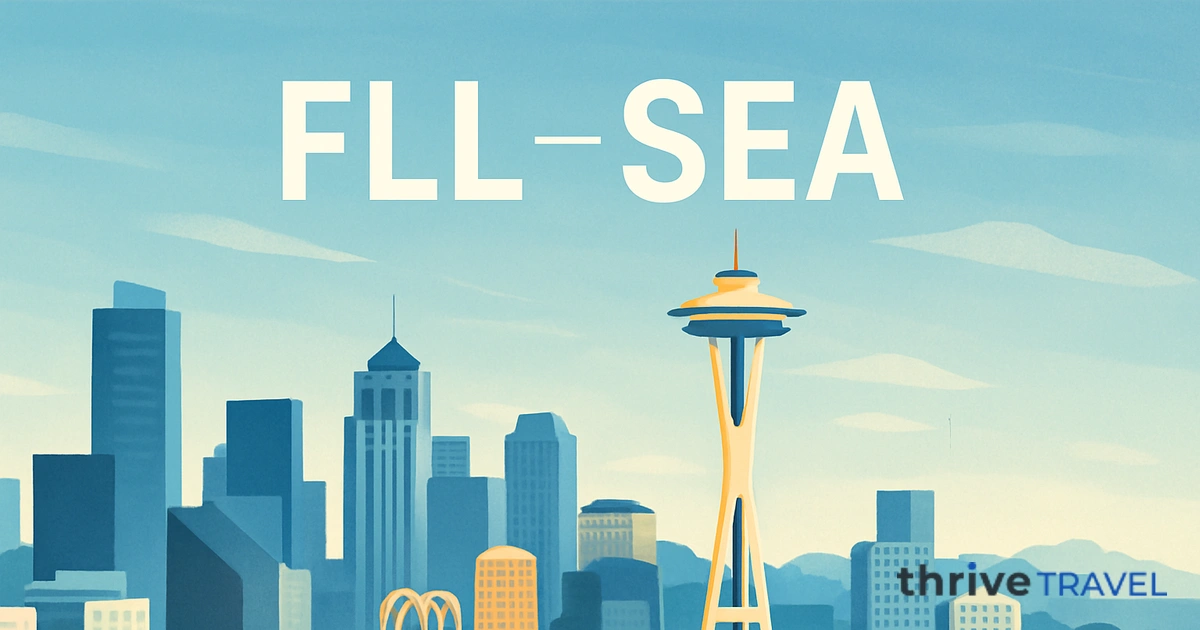 Fort Lauderdale to Seattle