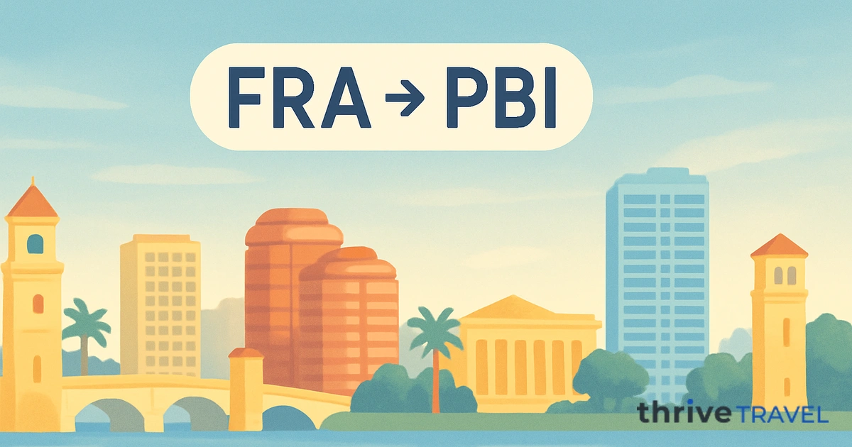 Frankfurt to West Palm Beach