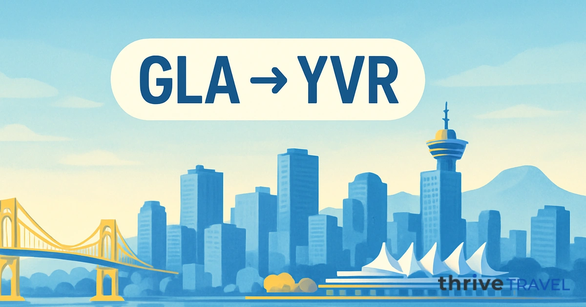 Glasgow to Vancouver