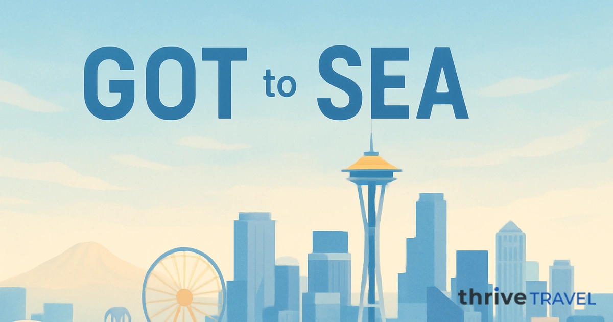 Gothenburg to Seattle