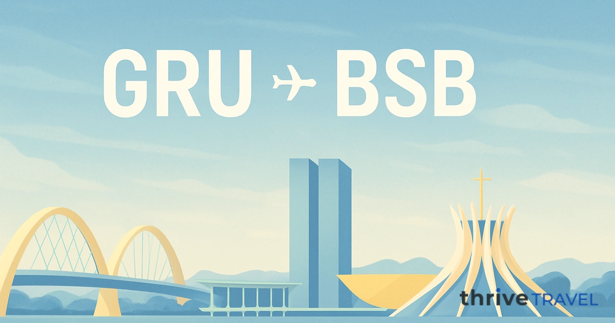 São Paulo to Brasília