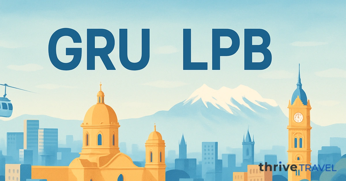 São Paulo to La Paz