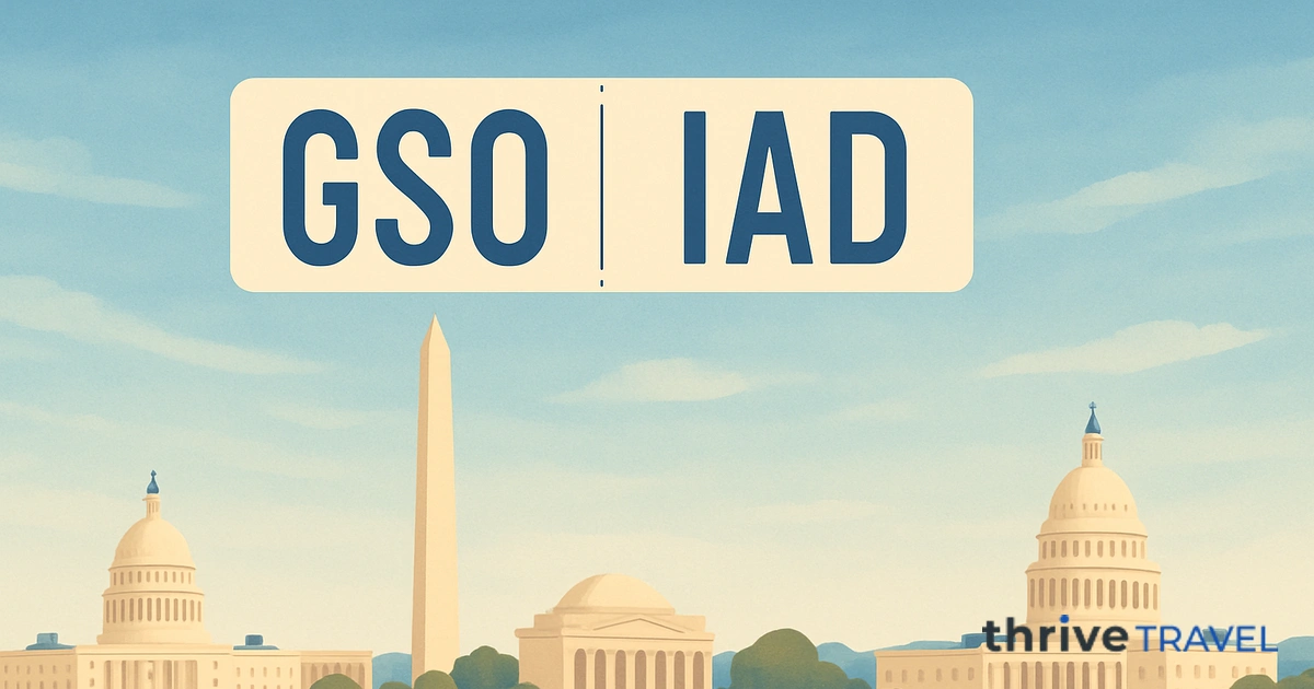 Greensboro to Washington