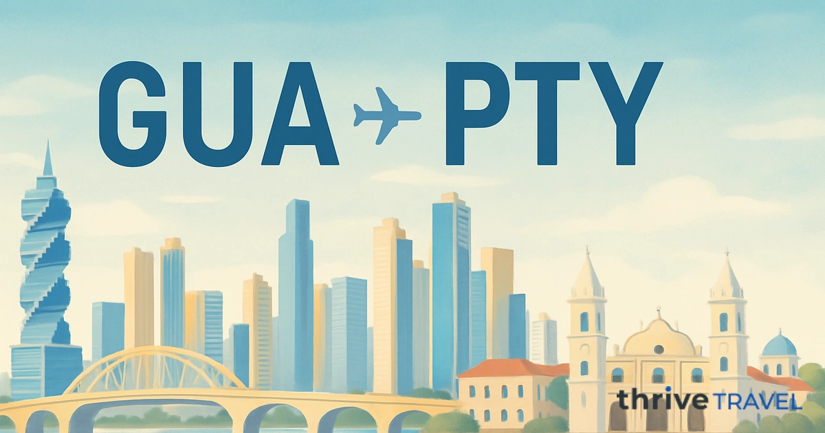 Guatemala City to Panama City
