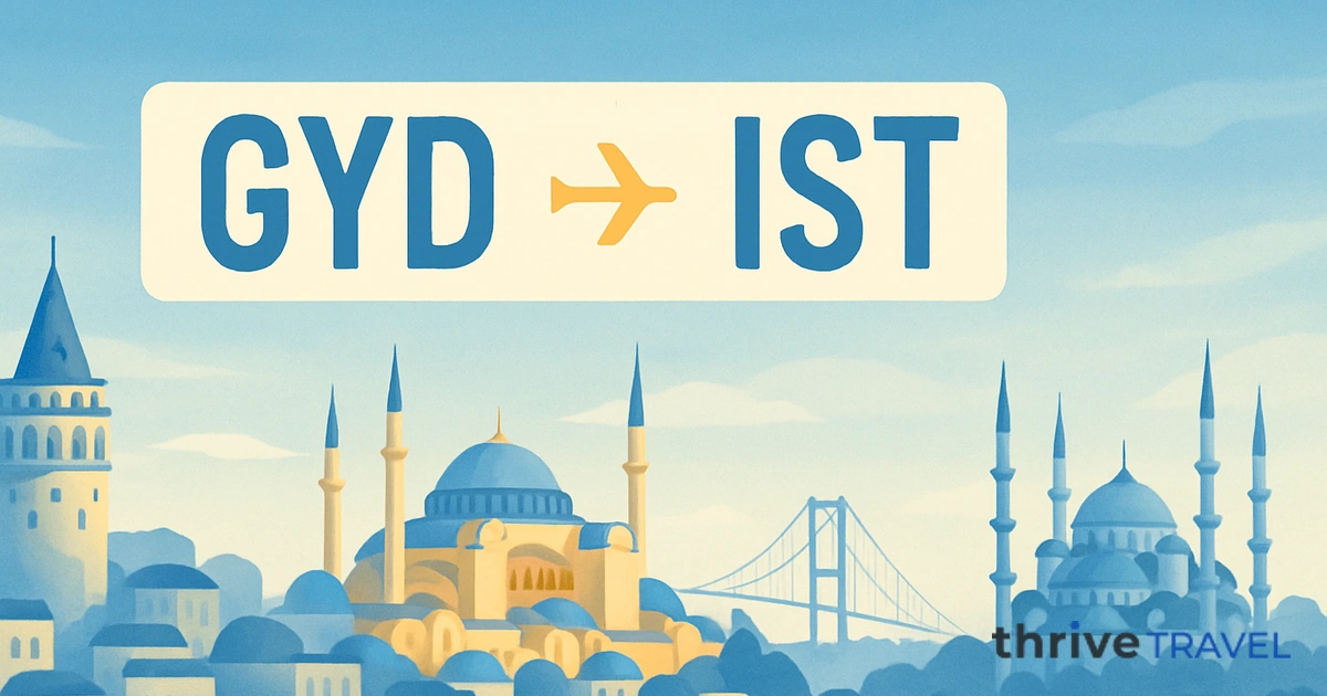 Baku to Istanbul