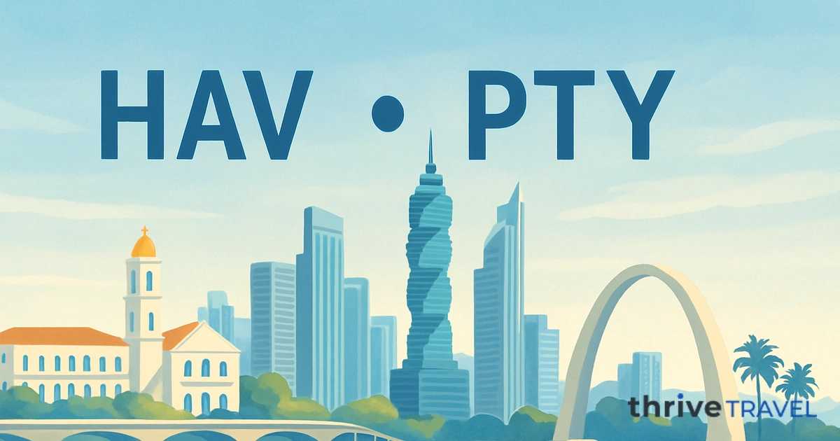 Havana to Panama City