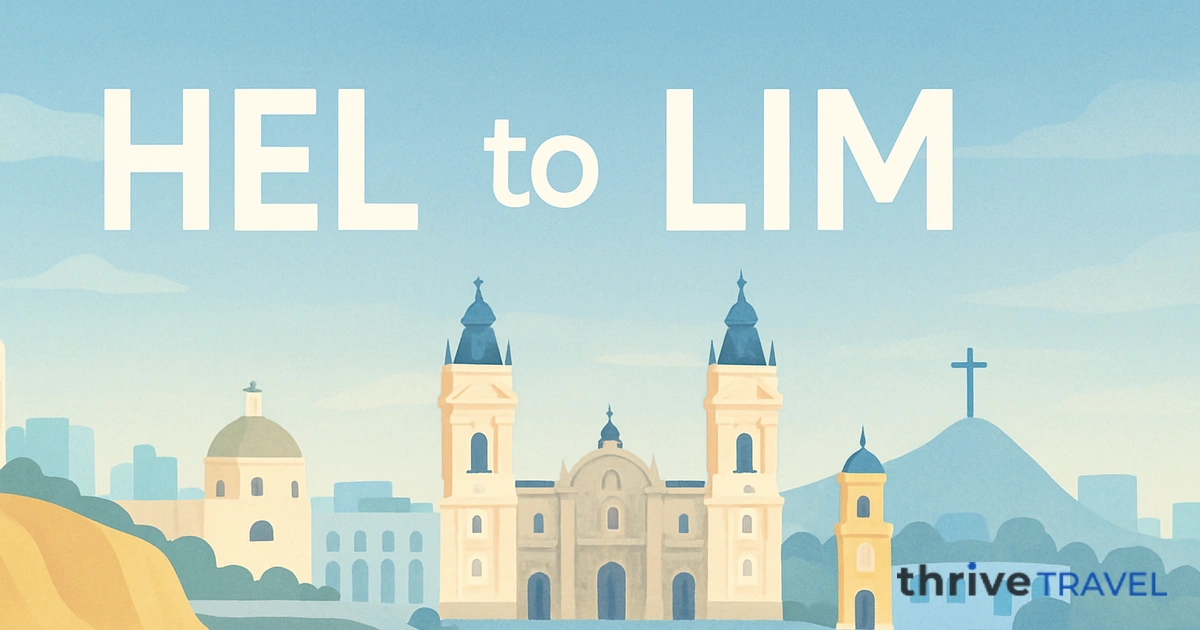 Helsinki to Lima