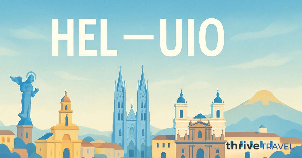 Helsinki to Quito