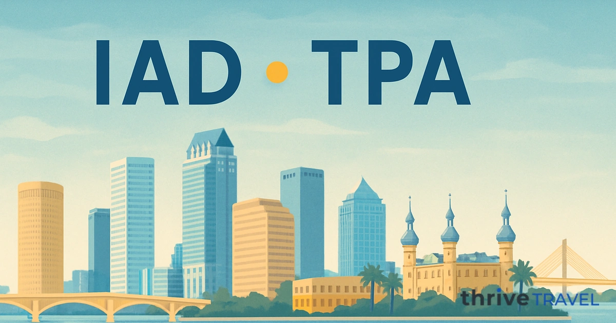 Washington to Tampa