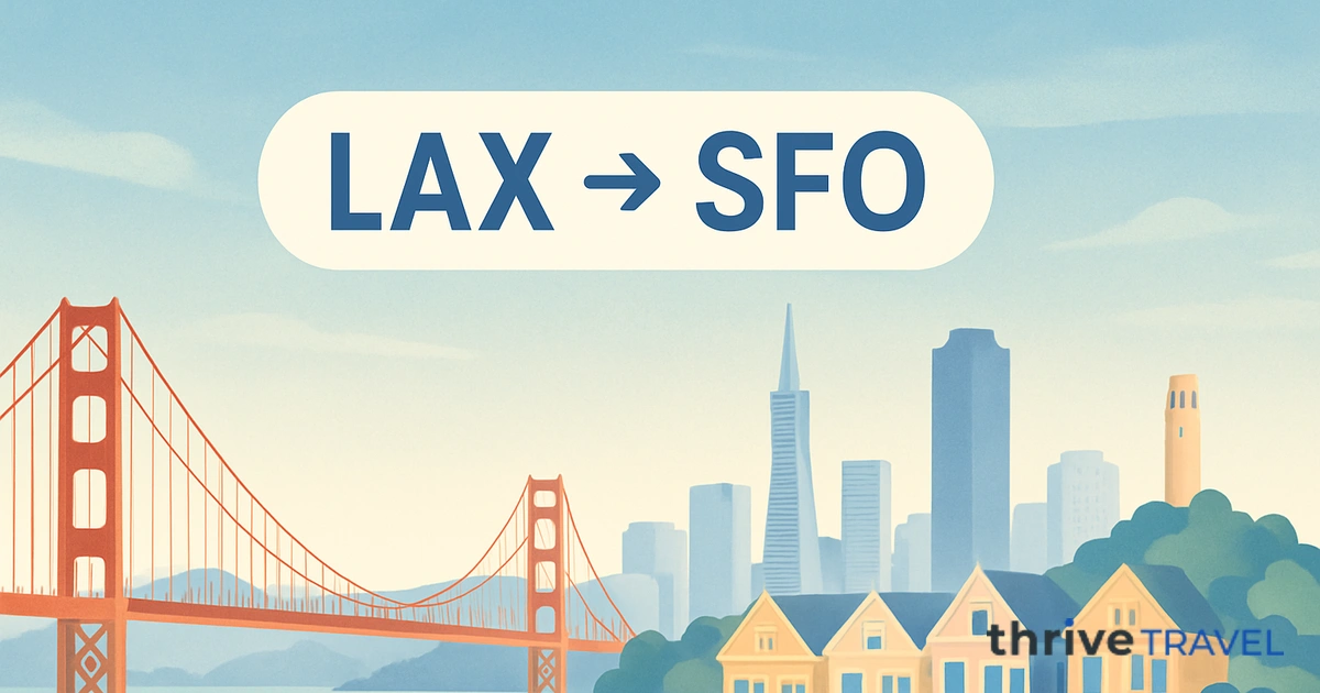 Los Angeles to San Francisco