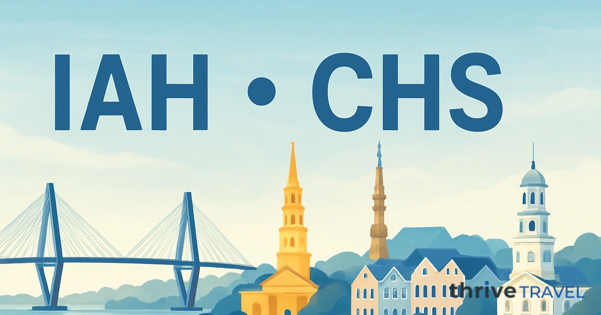 Houston to Charleston