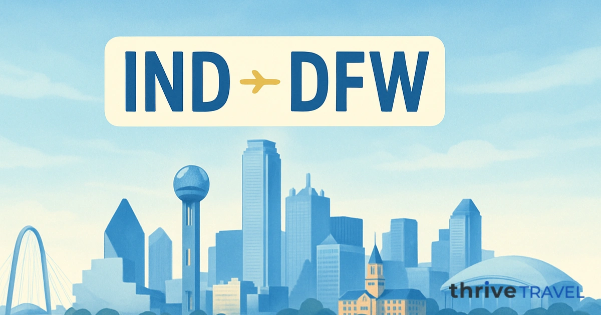 Indianapolis to Dallas