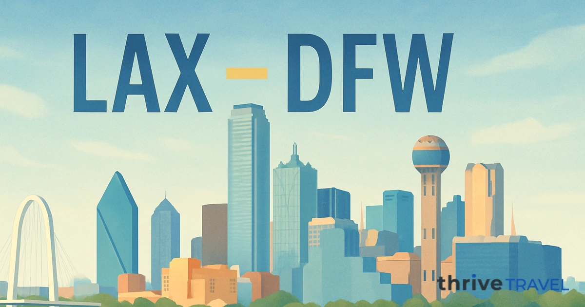 Los Angeles to Dallas