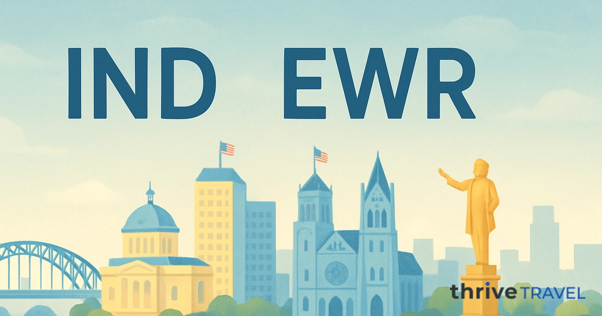 Indianapolis to Newark