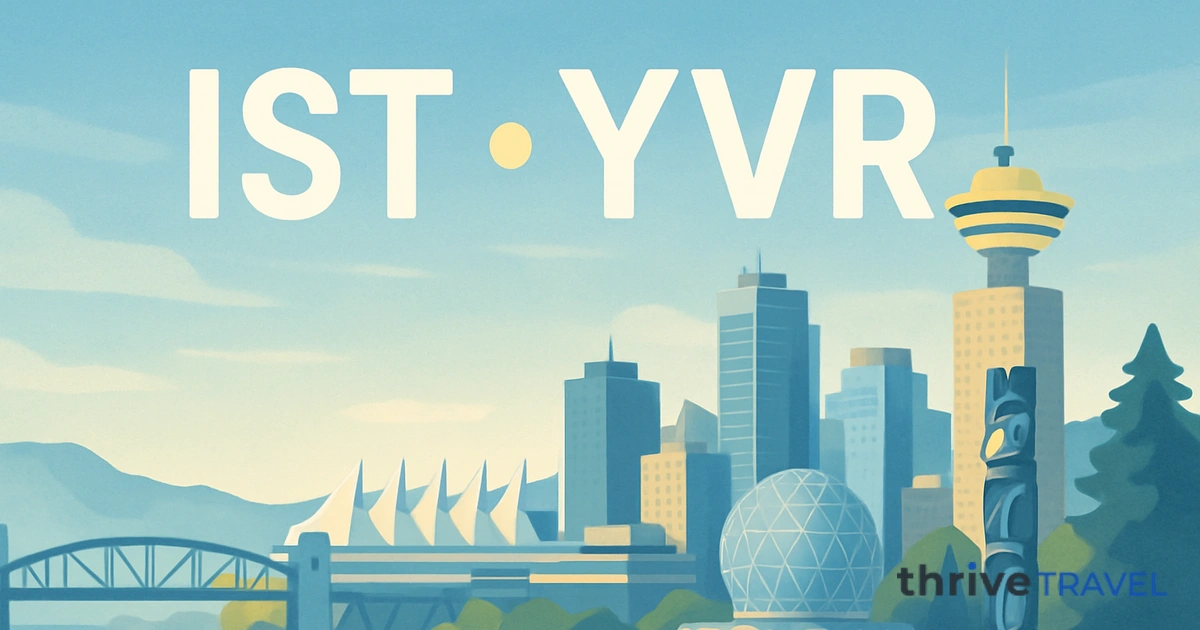 Istanbul to Vancouver