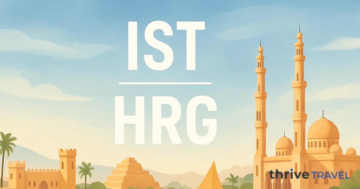 Istanbul to Hurghada