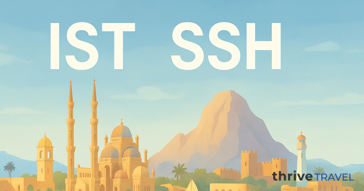 Istanbul to Sharm El Sheikh