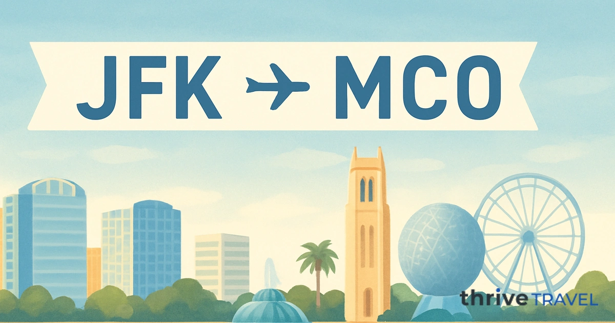 New York to Orlando