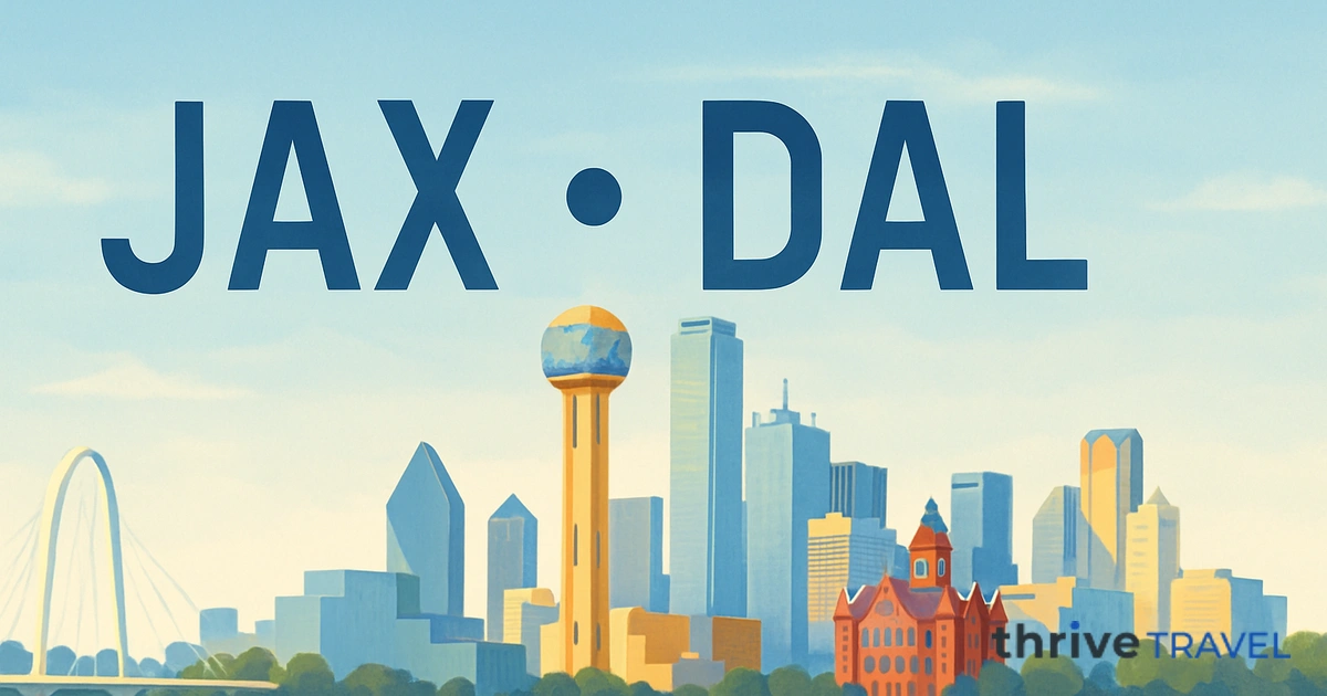 Jacksonville to Dallas