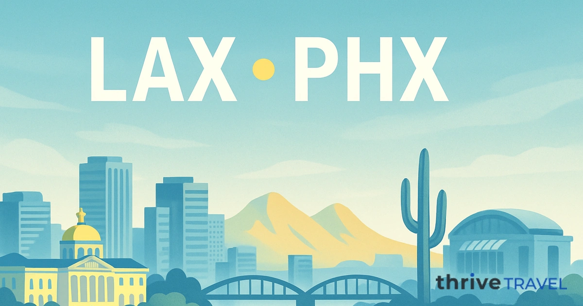 Los Angeles to Phoenix