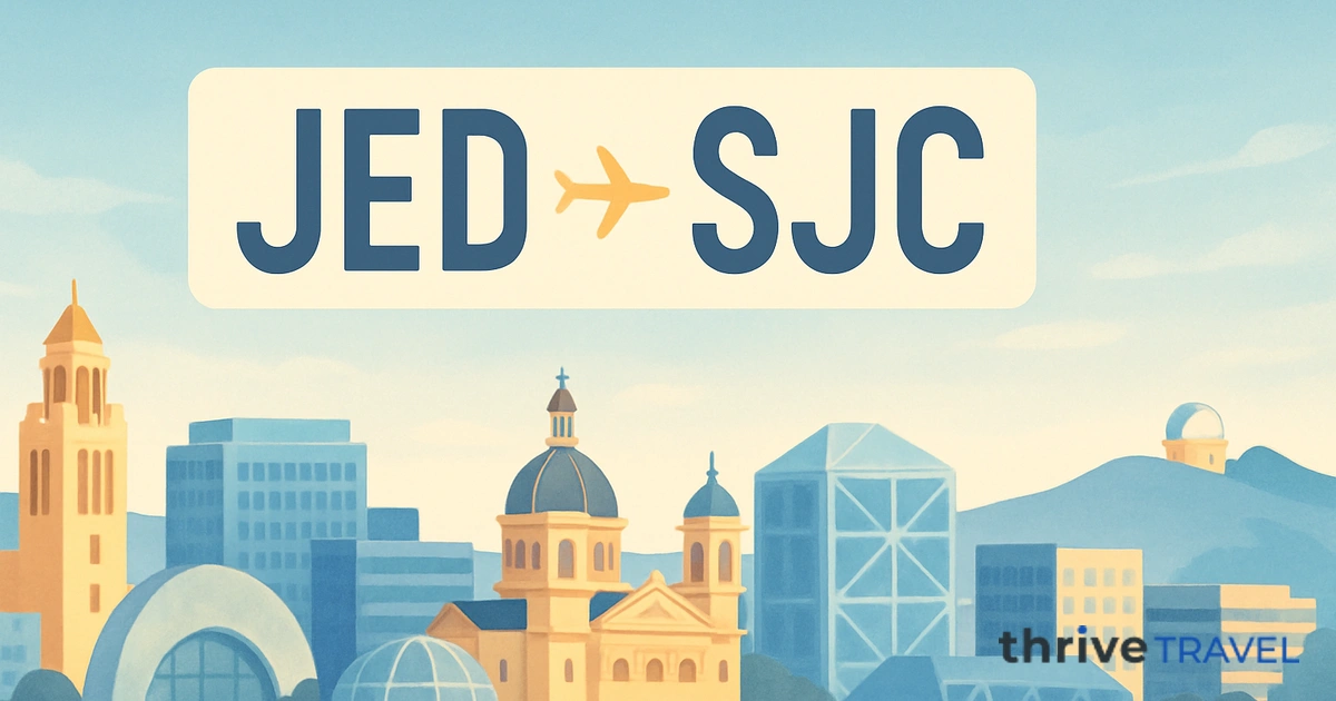 Jeddah to San Jose