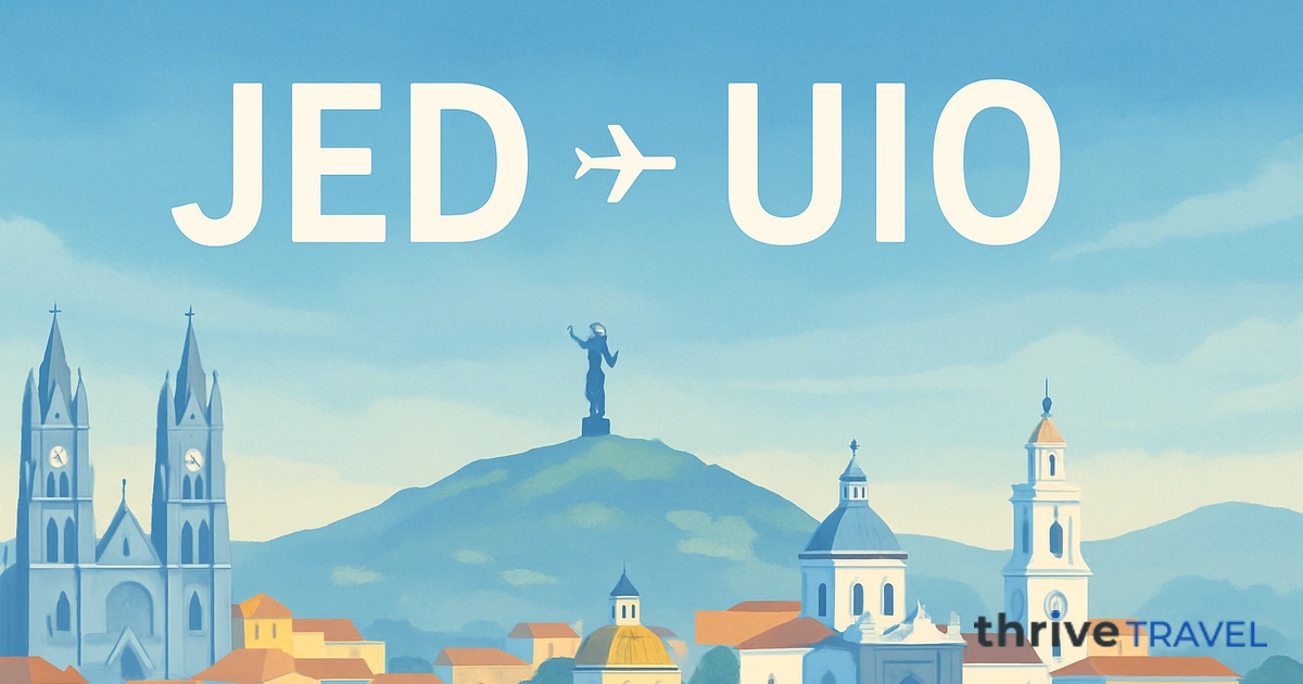 Jeddah to Quito