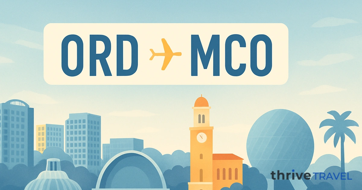 Chicago to Orlando