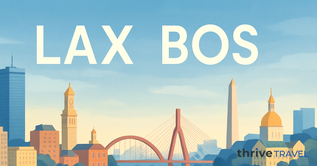 Los Angeles to Boston