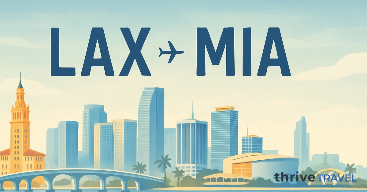 Los Angeles to Miami