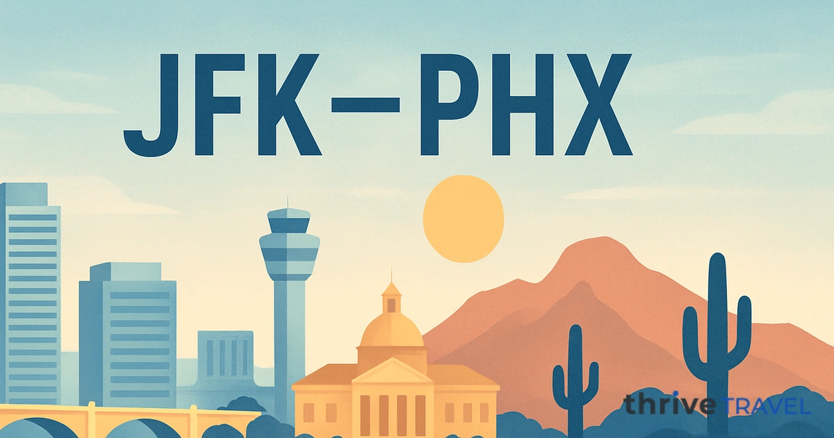 New York to Phoenix