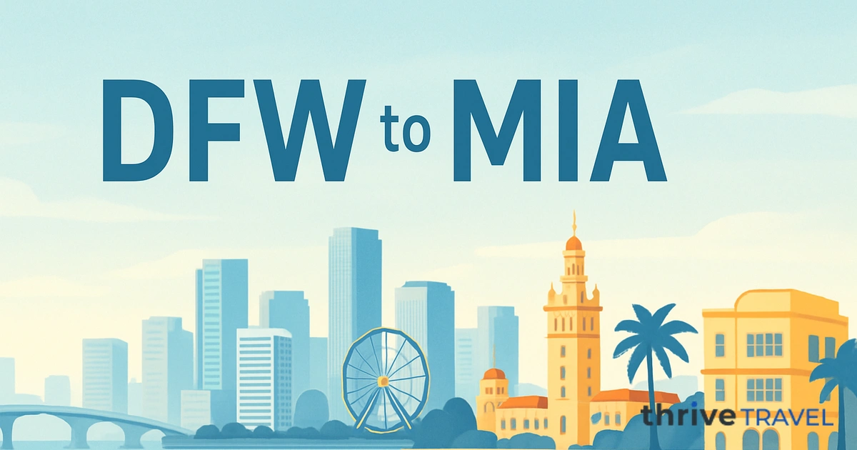 Dallas to Miami