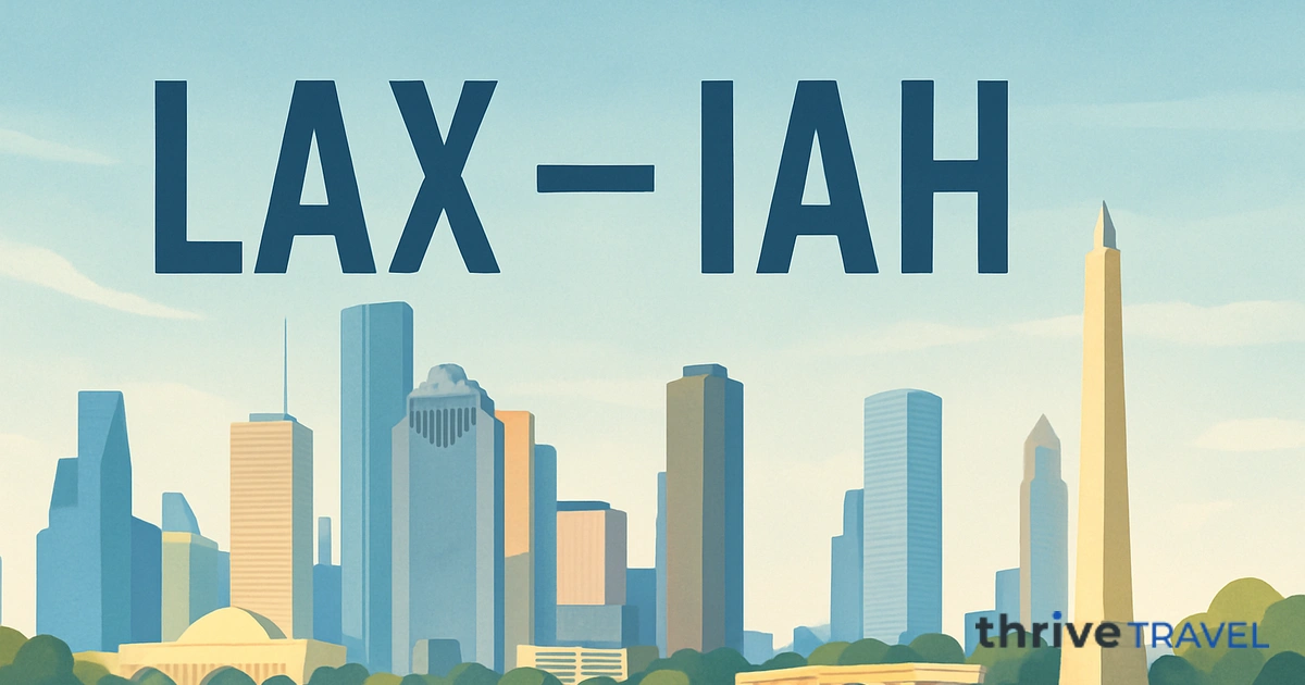 Los Angeles to Houston