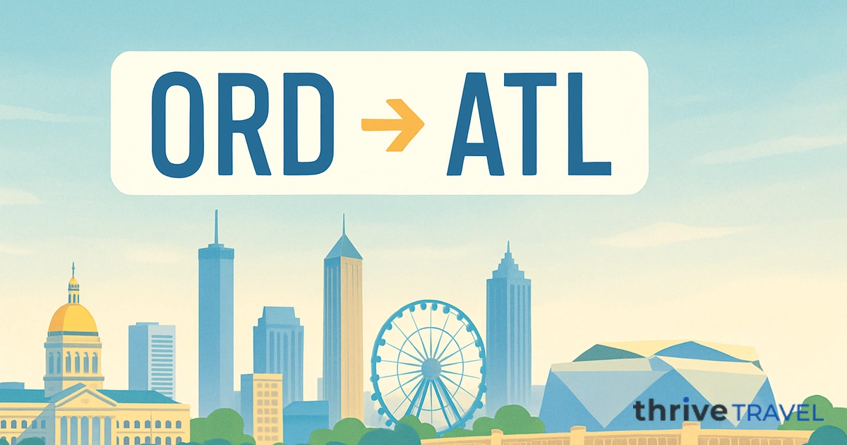 Chicago to Atlanta