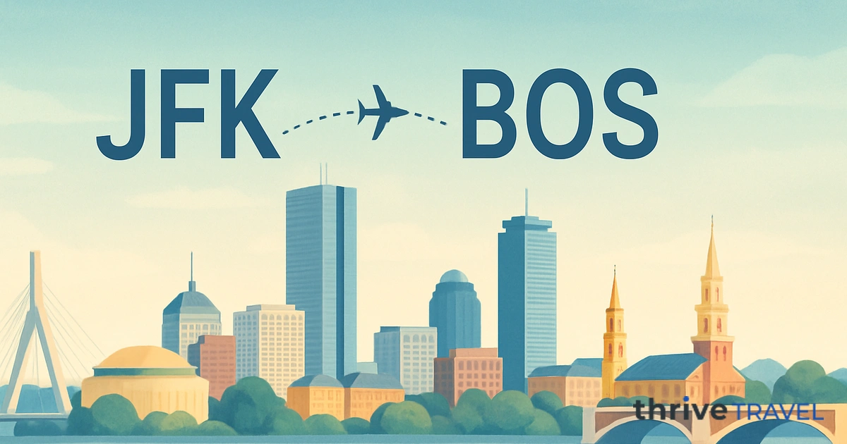 New York to Boston