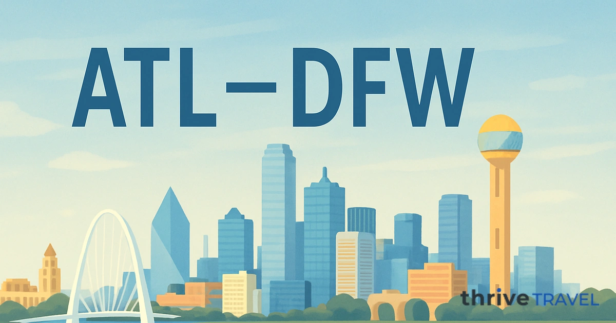 Atlanta to Dallas