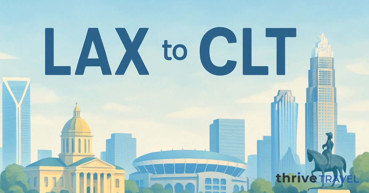 Los Angeles to Charlotte