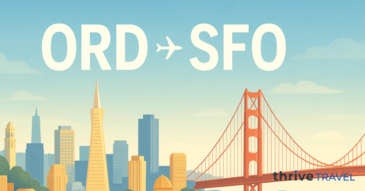 Chicago to San Francisco