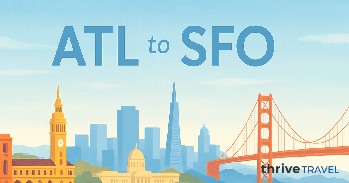 Atlanta to San Francisco