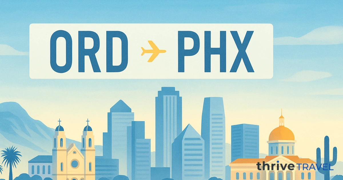 Chicago to Phoenix