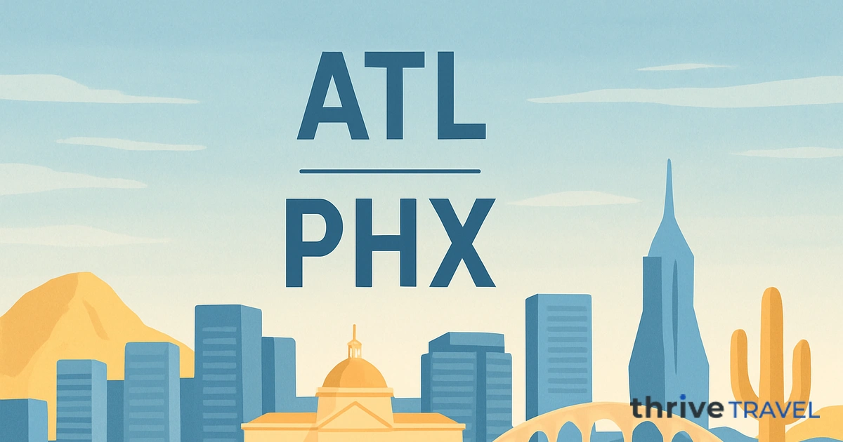 Atlanta to Phoenix