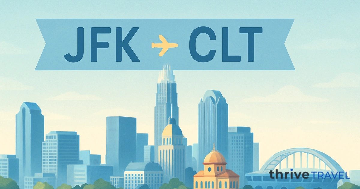New York to Charlotte